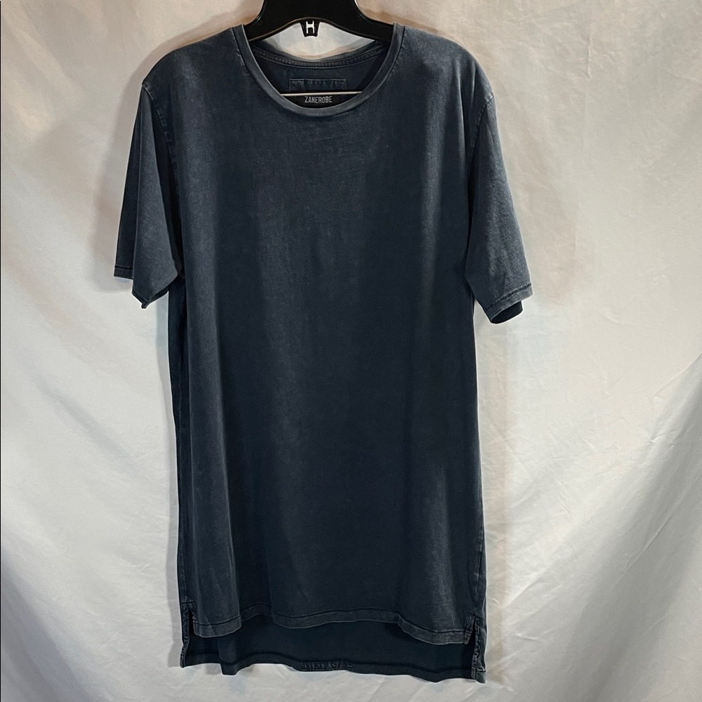 Zanerobe Dark Blue Gray Short Sleeve Tee